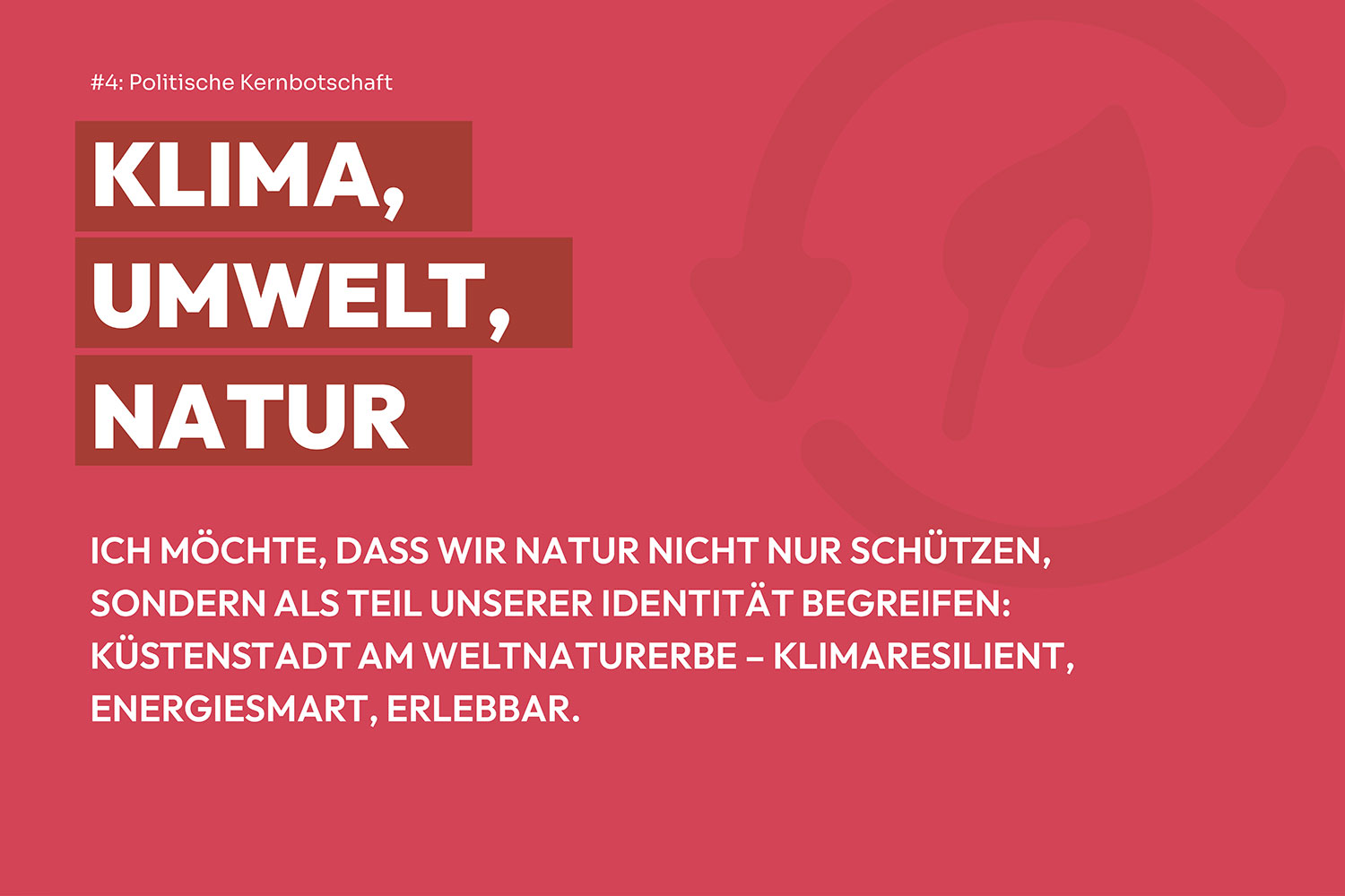 Zukunftsplan WHV - Klima, Umwelt & Natur
